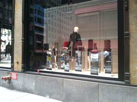 YSL Saks NYC .